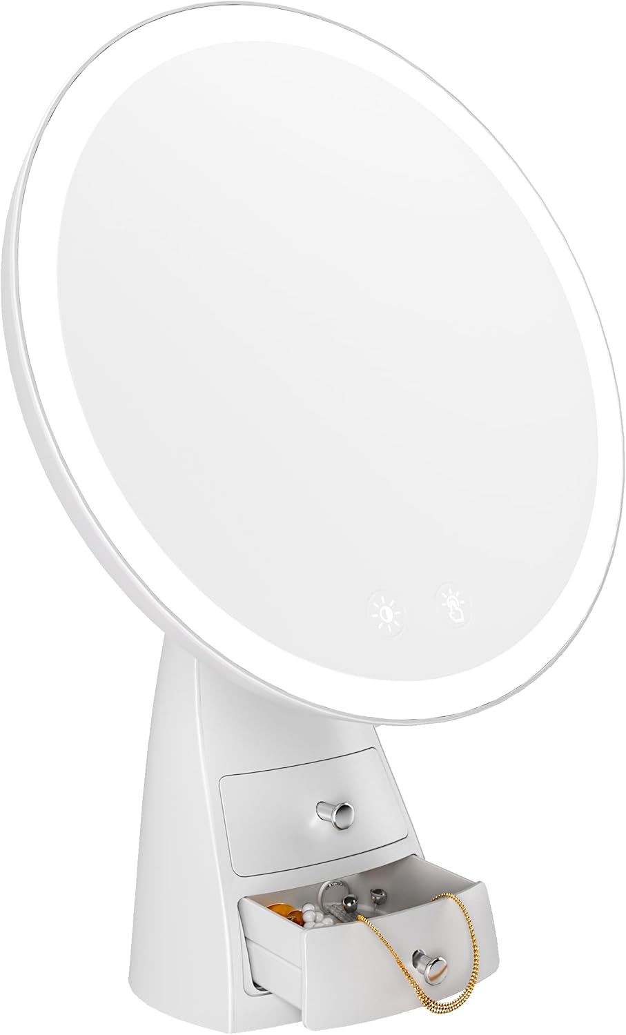 Porodo Lifestyle Vanity Makeup LED Illuminated Mirror Porodo Lifestyle Vanity Makeup LED Illuminated Mirror